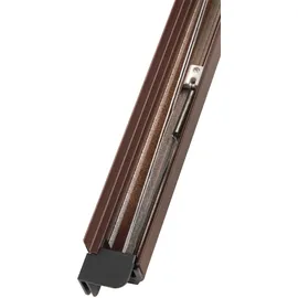 hecht International Hecht Sonnenschutzplissee (Farbe: Braun mit weißem Gewebe)