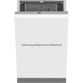 Exquisit EGSP2109-E-030E Einbau-Geschirrspüler (vollintegrierbar, 448 mm breit)