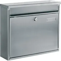 ROTTNER Briefkasten Hochhaus II mit Zylinderschloss anthrazit pulverb.