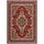 OTTO home Oriental Kurzflorteppich 120 x 170 cm Rot