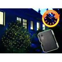 FHS International LED-Lichterkette Lichternetz 3 m Warmweiß