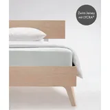 FLEURESSE Comfort 001117 Jersey 200 x 200 - 200 x 220 cm weiß
