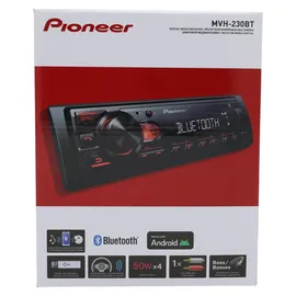 Pioneer MVH-230BT 1DIN Autoradio mit Bluetooth und USB-Eingängen