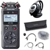 Tascam DR-05X Recorder mit Zubehör mit Kopfhörer, Audiorecorder