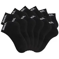 BENCH Sportsocken 12 Paare Schwarz 47-48