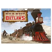 Calvendo Wild West Outlaws (Wandkalender 2026 DIN A4 quer),