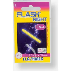 Knicklichter Flash Night T4 3 × 50 mm 10 Stk. EINHEITSFARBE .