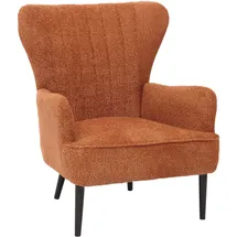 MCW Lounge-Sessel MCW-K37 Chenille 500 g/m2 72 x 70 x 80 cm Orange