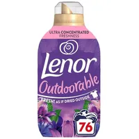 Lenor Outdoorable Moonlight Stoffkonditoner, langanhaltender blumiger Duft mit Weichheit, 1,064 l (76 Waschgänge)