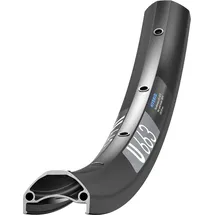 DT Swiss Felge Hybrid U 663 27,5" 28 Loch Schwarz - robuste E-Bike-Urban-Felge