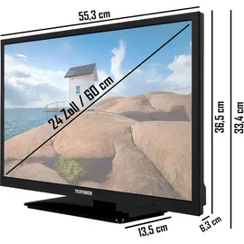 Telefunken XH24SN550MV 24" LED HD-Ready TV schwarz