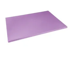 Hygiplas Low Density Schneidebrett Lila - 600 x 450 x 20 mm