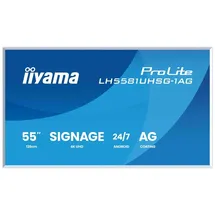 Iiyama ProLite LH6581UHSG-1AG 65" Weiss