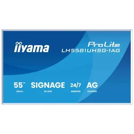 Iiyama ProLite LH6581UHSG-1AG 65" Weiss