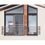 SCHELLENBERG Fliegengitter für bodentiefe Fenster Premium, weiß, 120 x 240 cm