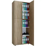 VCM Büroschrank Lona 5fach