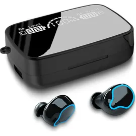 UC-Express® Bluetooth In-Ear Kopfhörer für Xiaomi Redmi Ohrhörer Headset kabellos Mikrofon - Schwarz