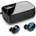 UC-Express® Bluetooth In-Ear Kopfhörer für Xiaomi Redmi Ohrhörer Headset kabellos Mikrofon - Schwarz
