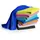 Blumtal Sporthandtuch 30 x 100 cm blau