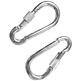 Labstandard Deckenhaken Hängesessel Premium Edelstahl Halterung 400kg Tragekraft für Hängesessel Hängematte Boxsack Yogatuch Sonnensegel Nestschaukel Sitzschaukel Indoor Outdoor Schaukelhaken (2 PCS)