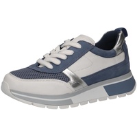 CAPRICE Damen 9-9-23708-20 Sneaker, Blue/Silver, 39 EU