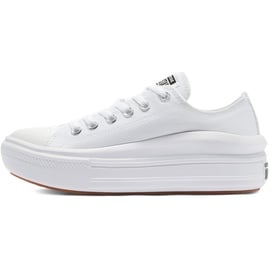 Converse Chuck Taylor All Star Move Gymnastikschuh, Weiß,