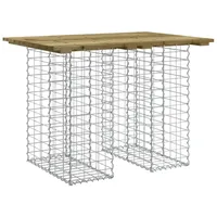 deluke Gabionenbank TELLE 100 x 70 x 72 cm