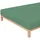 schlafgut Spannbettlaken Bio-Baumwolle-Elasthan 180 x 200 - 200 x 220 cm grün