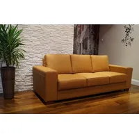 Echtleder 3 Sitzer Sofa  Echt Leder Couch Ledersofa Rindsleder Volleder