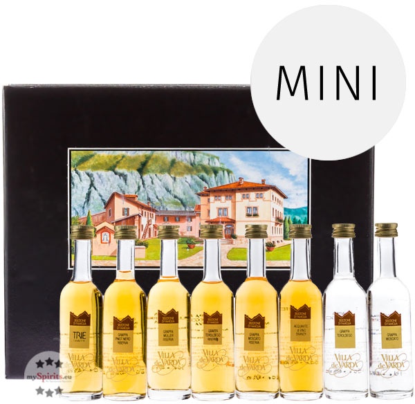 Villa de Varda Grappa-Geschenkset Guida D’Assaggio