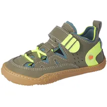 qnuffs Lerche Barfußschuh Grün 29