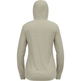 Odlo The Ascent Mid Layer Hooded Zip agate grau L