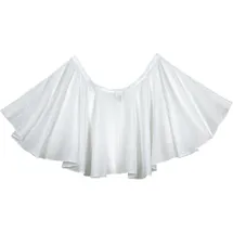 Comair Frisierumhang Crash kurz, 85 x 85 cm, weiß