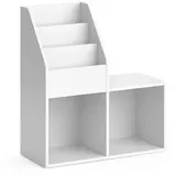 Vicco Kinderbücherregal Luigi 72 x 79 cm Spanplatte weiß