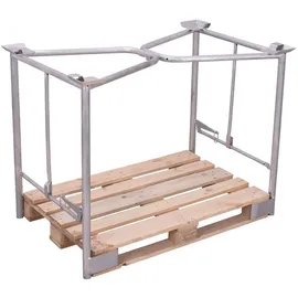 VARIOfit Palettenaufsatz Typ 65K verzinkt 1.200 x 800 mm Nutzhöhe 1.000 mm