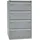 BISLEY LIGHT Hängeregistraturschrank silber 4 Schubladen 80,0 x 62,2 x 132,1 cm