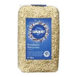 Davert Naturreis Rundkorn Vollkorn bio 500g