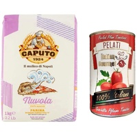 Farina Mehl Caputo Nuvola 1kg+Italian Gourmet Pelati Geschälte Tomaten 400g