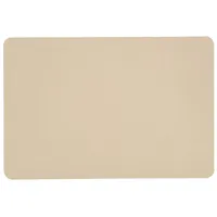 KESPER Platzset, Tischset Lederoptik Creme beige 44x29cm Kunststoff