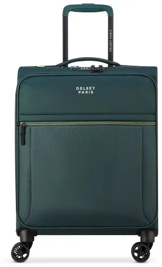 Delsey Paris Brochant 3 4 Rollen Kabinentrolley 55 cm  grün