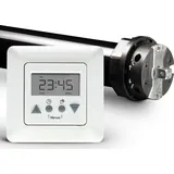 Nobily | Profi-Set/Maxi | Rolladenmotor Rolladenantrieb P5 10/15-60 inkl. Time Control Zeitschaltuhr EAN 4260355821019