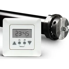 Nobily | Profi-Set/Maxi | Rolladenmotor Rolladenantrieb P5 10/15-60 inkl. Time Control Zeitschaltuhr EAN 4260355821019