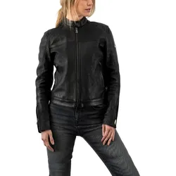 Rokker Ginger, Lederjacke Damen - Schwarz - XL