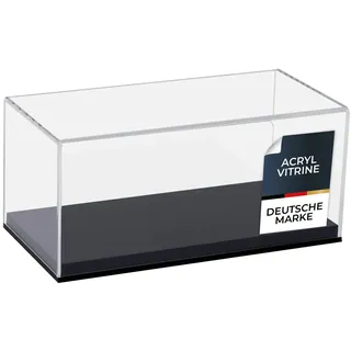 HMF Acryl Vitrine für Modellautos, Figuren, 24 x 12 x 11 cm,