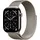 Apple Watch Series 11 GPS + Cellular 46mm Natural Titanium Milanese Loop natural M/L