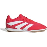 adidas Kinder Fussball-Hallenschuhe Predator Club, LUCRED/FTWWHT/CBLACK, 30