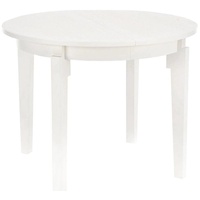 OXM Sorbus-Tisch Weiß 77 x 100 cm