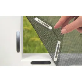EasyMaxx Fenster-Moskitonetz 150 x 130 cm