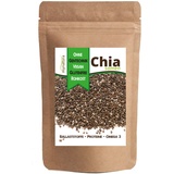 Mynatura Chia Samen 3x 1000g I Chiasamen I Pflanzlich (Salvia hispanica L.) I Rohkostqualität I ohne Zusätze I Salat I Smoothie I Ernährung I Diät I (3x 1000g Beutel)