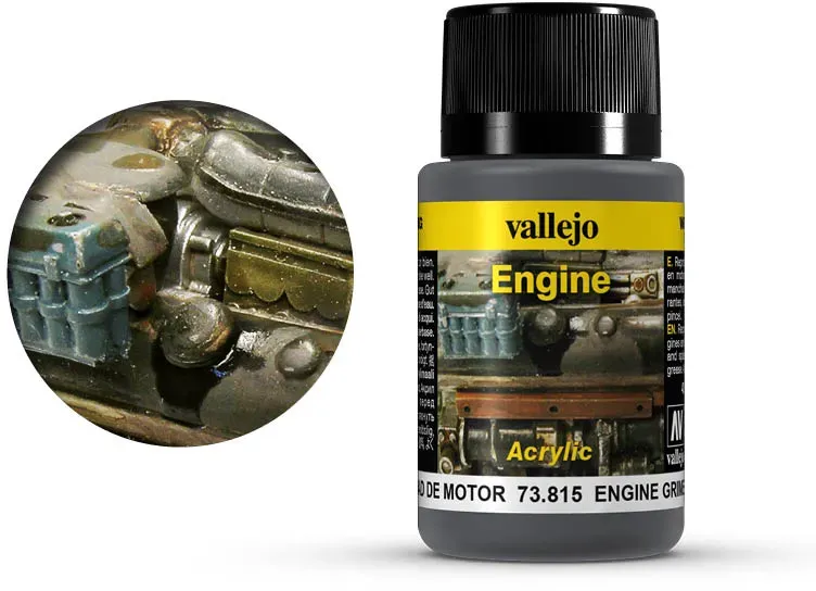 Engine Effects | Vallejo, Farbton: Engine Grime